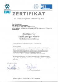 Zertifizierung Sachkundiger Planer Betoninstandsetzung